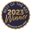 Best of the 603 2023 winner seal