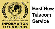 Best telecom Service 2022 seal