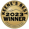 Keene's Best of 2023 Winner award seal.