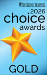 Keene Sentinel Choice Gold 2026 Award