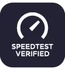 Ookla Verified Speed test