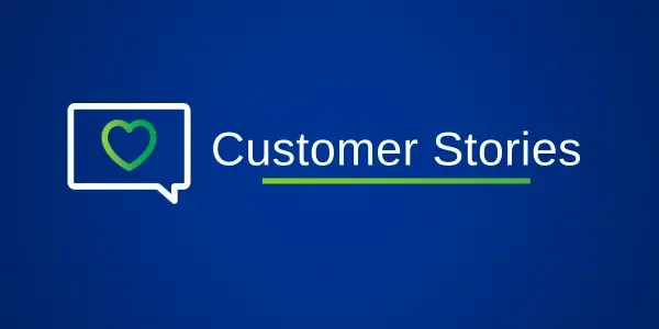 Blog header testimonials