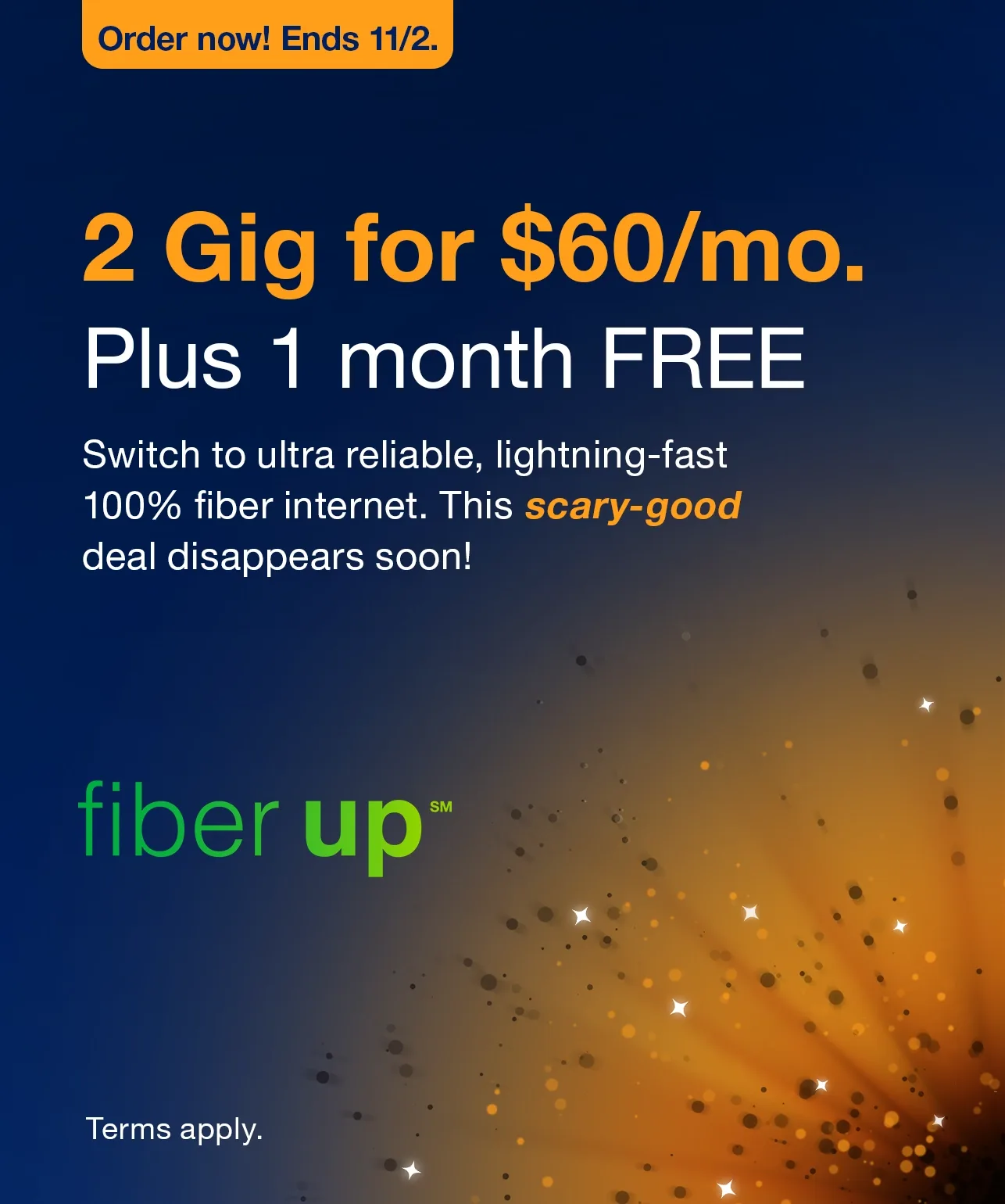 There's a Fidium Fiber high speed internet plan for every home.