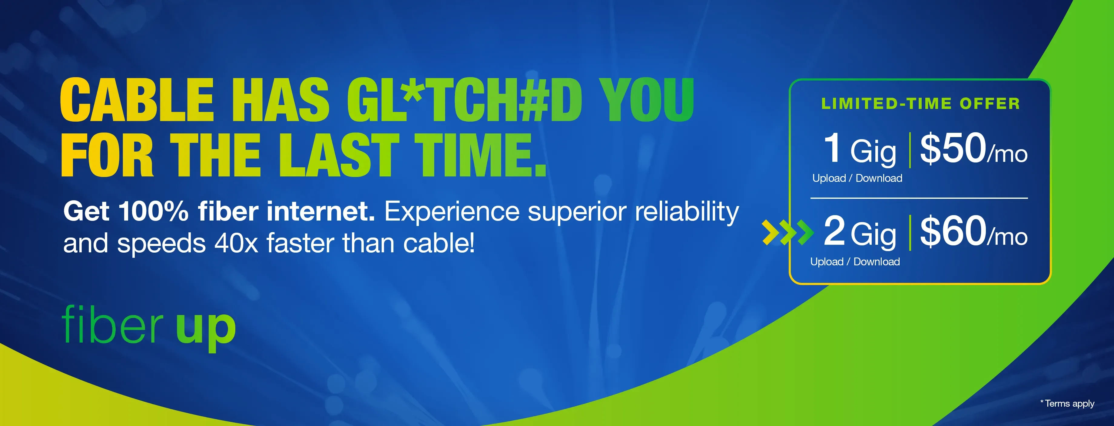 Experience stress-free browsing with Fidium Fiber's high-speed internet services. Experience stress-free browsing with Fidium Fiber's high-speed internet services.