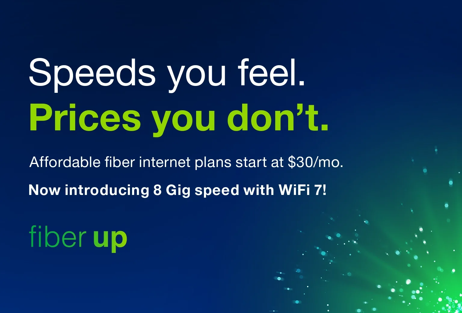What real home high speed internet delivers. What real home high speed internet delivers.