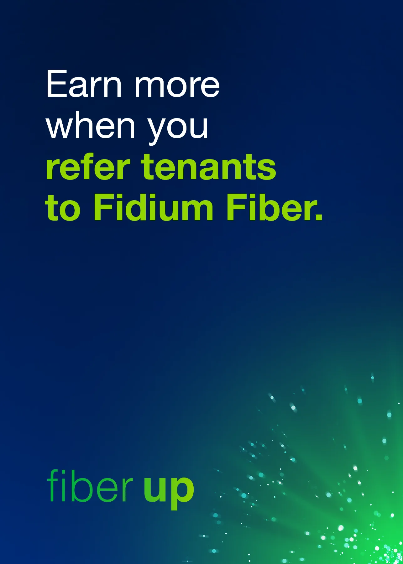 Your tenants need reliable fiber internet service! Your tenants need reliable fiber internet service!