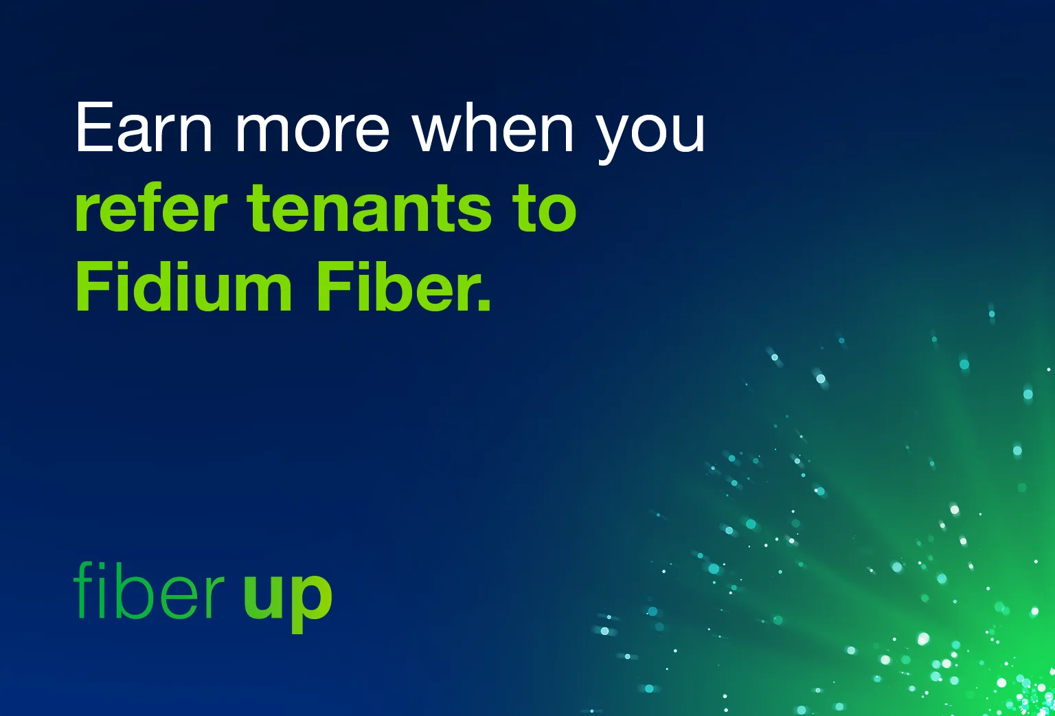 Your tenants need reliable fiber internet service! Your tenants need reliable fiber internet service!