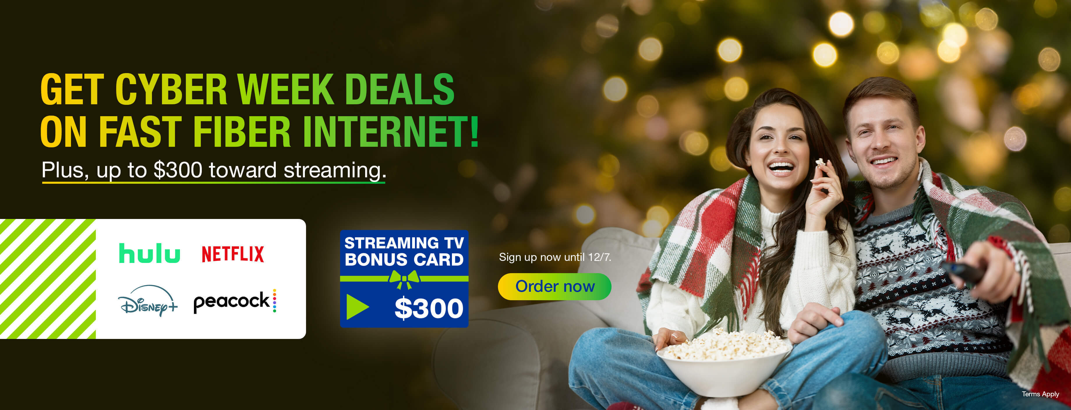 Enjoy stress free browsing with Fidium fiber high speed internet.