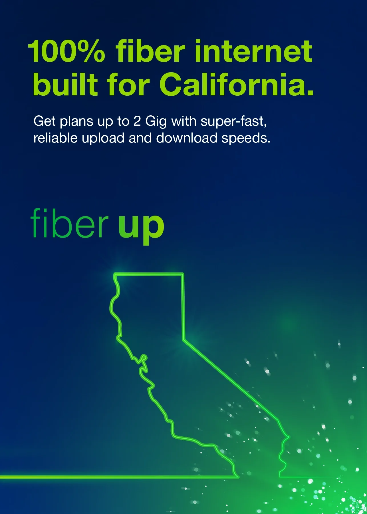 Fidium Fiber delivers high speed internet near you in California. Fidium Fiber delivers high speed internet near you in California.