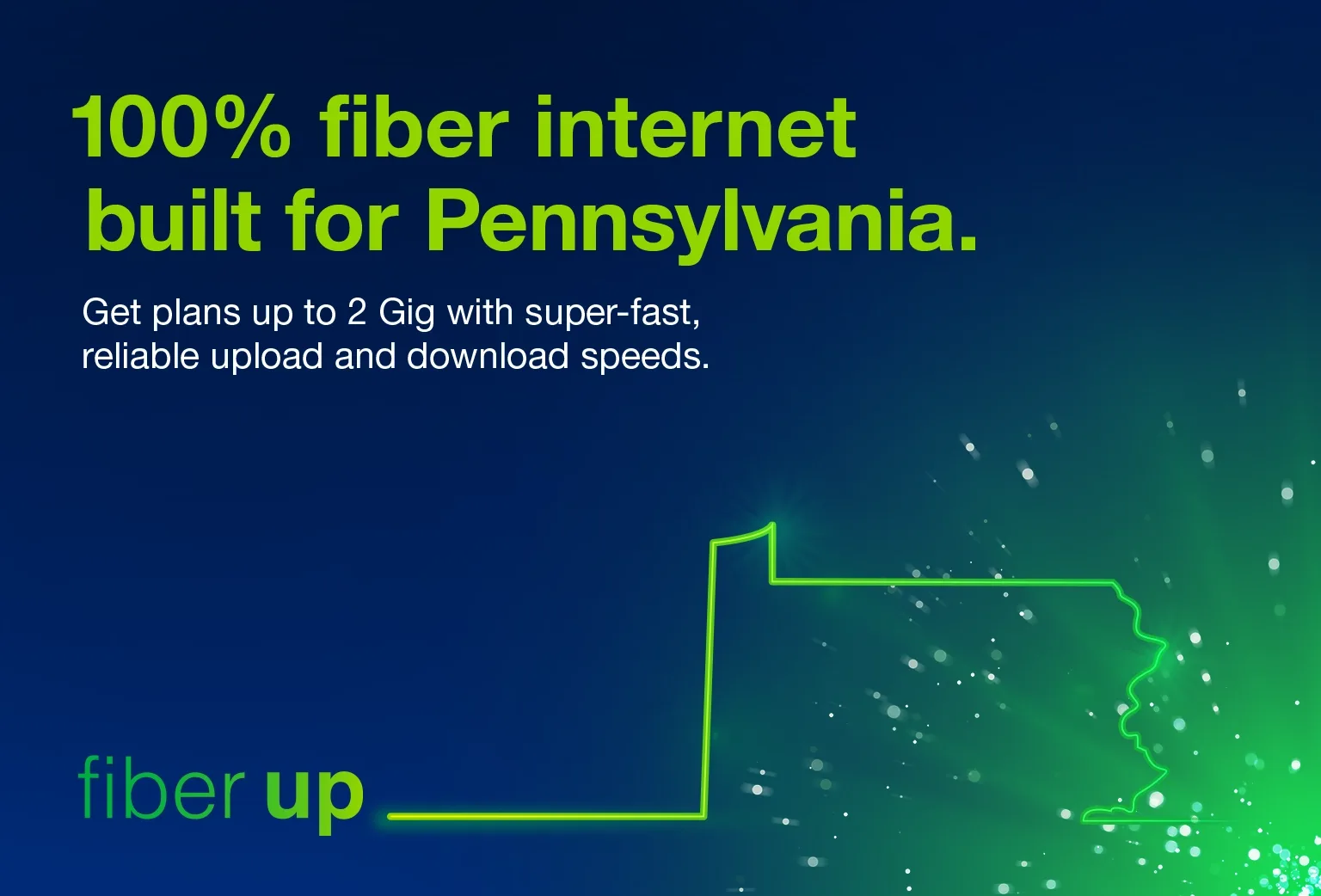 Fidium Fiber delivers high speed internet near you in Pennsylvania. Fidium Fiber delivers high speed internet near you in Pennsylvania.