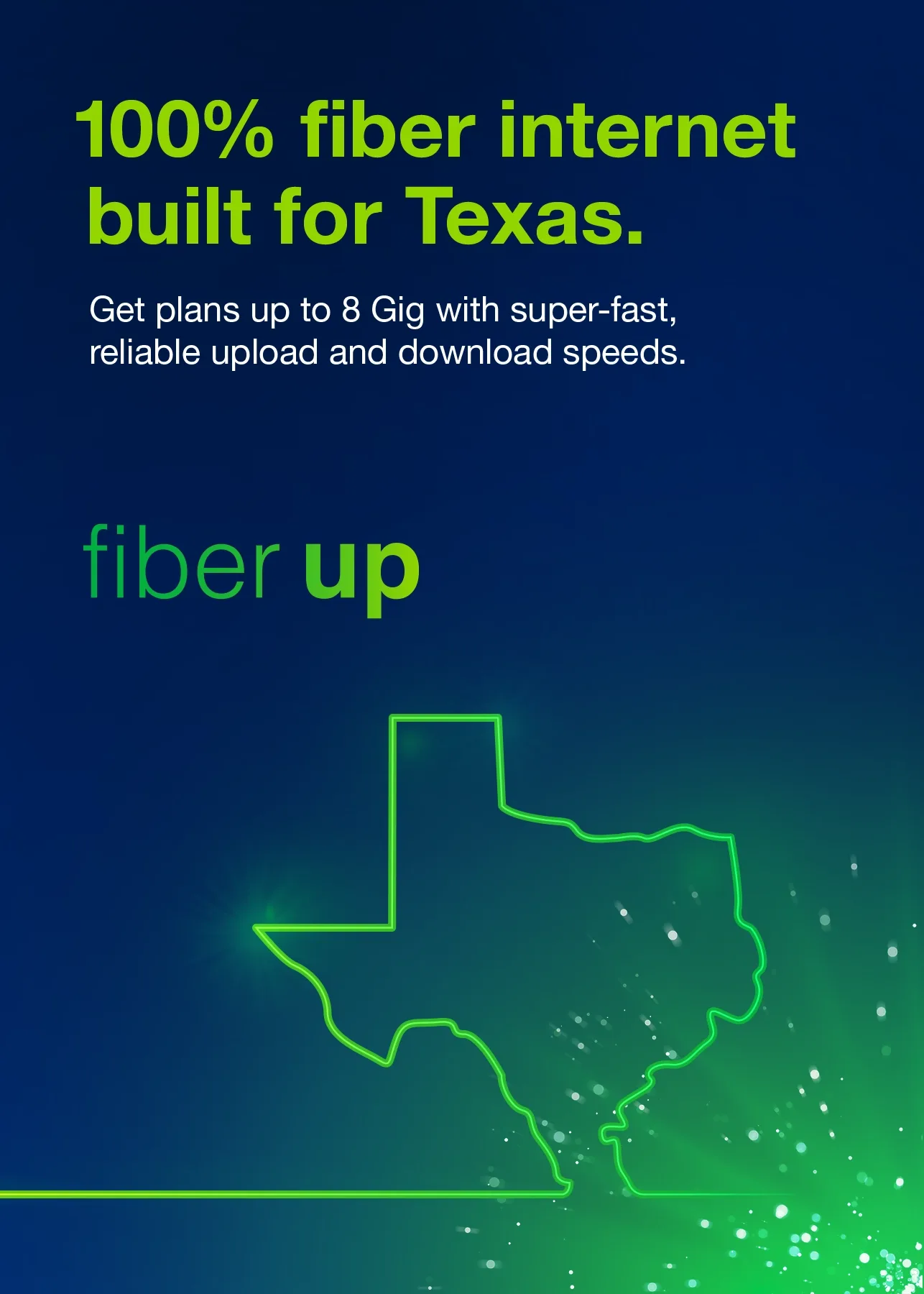 Fidium Fiber delivers high speed internet near you in Texas. Fidium Fiber delivers high speed internet near you in Texas.