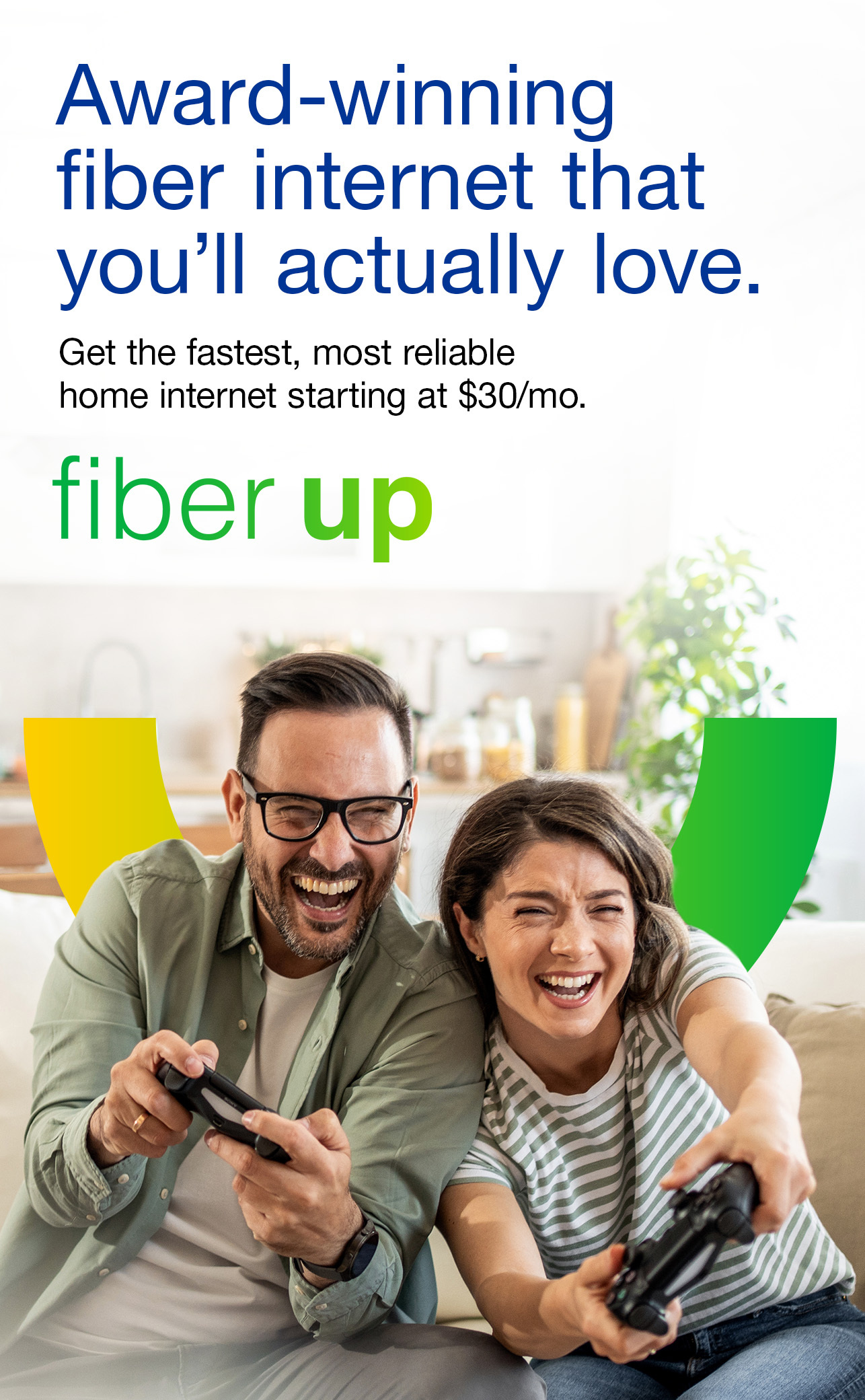 Award-winning Fidium Fiber internet that you’ll actually love.