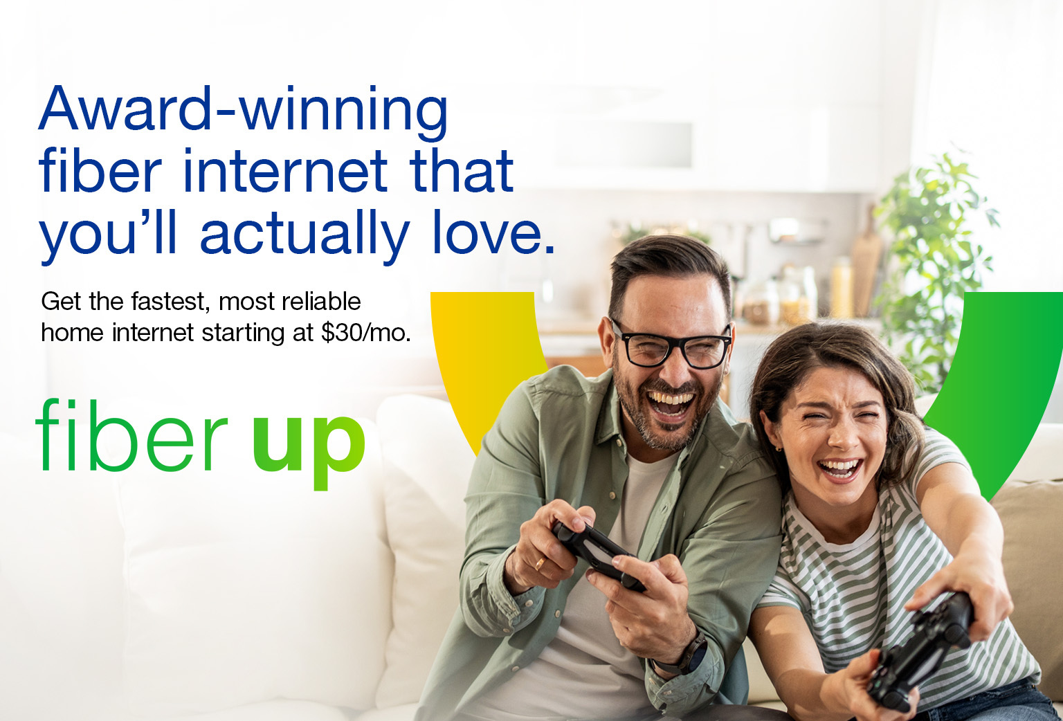 Award-winning Fidium Fiber internet that you’ll actually love.