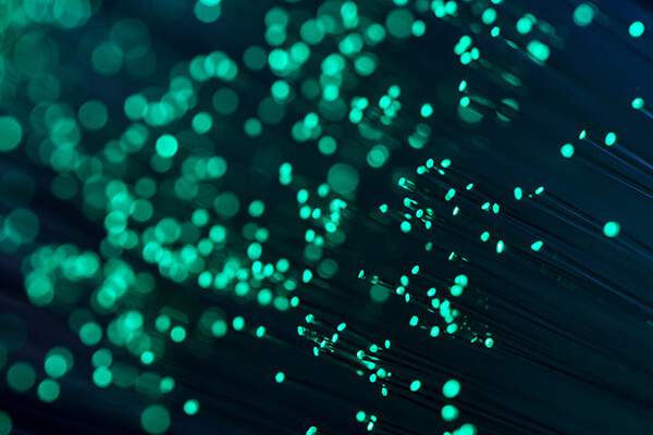 Wholesale Dark Fiber Hero 600x400 Bright green lit up strands of light