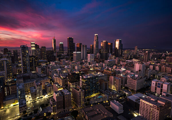 Business California Hero 600x400 View of large city in California