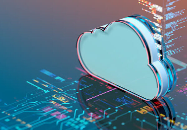 A figurine of a cloud sitting on a lighted circuit