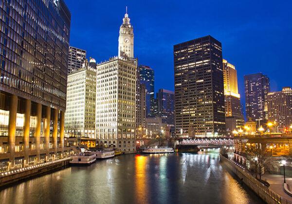 City view of Illinois