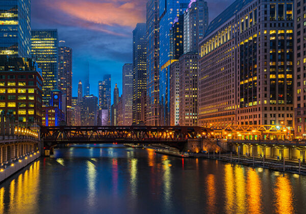 City view of Illinois