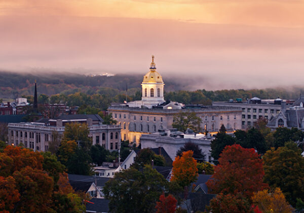 Capital building in New Hampshire