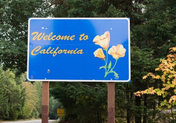 Welcome to California State Sign