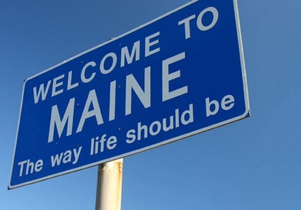 Welcome to Maine State Sign