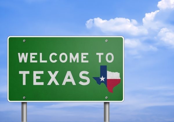 Welcome to Texas State Sign