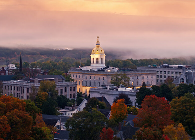 Capital building in New Hampshire