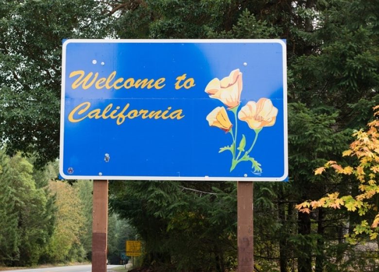 Welcome to California State Sign