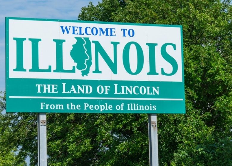 Welcome to Illinois State Sign