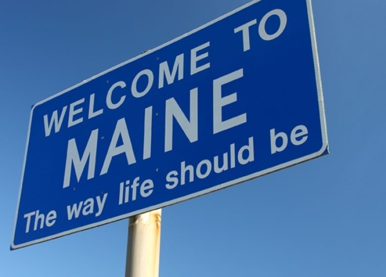 Welcome to Maine State Sign